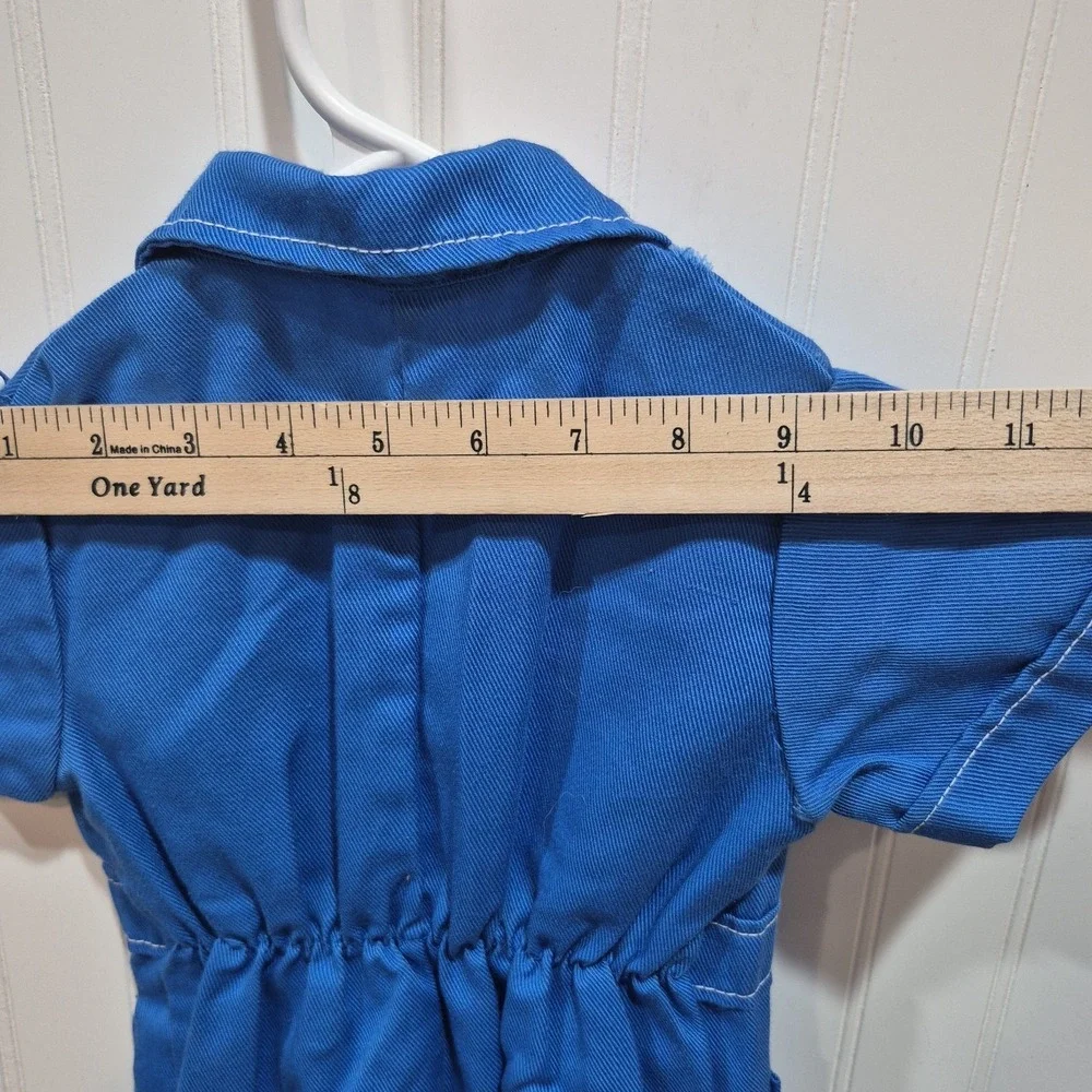 Vintage Boys Coverall/Astronaut Suit Sports Theme READ